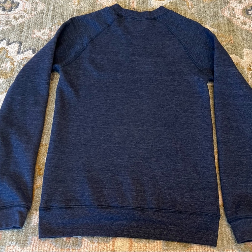 Navy Sweatshirt with Red‎ Script - Picture 6 of 6